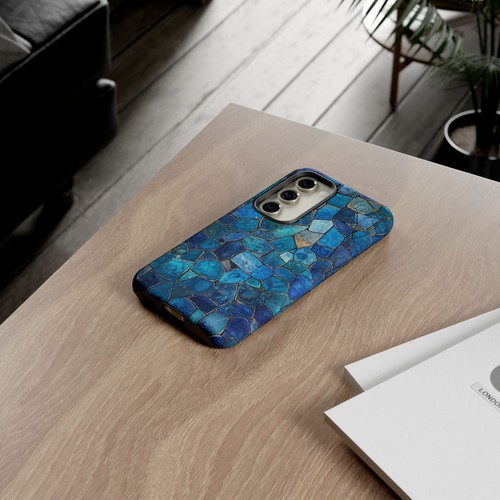 Blue Tortoise Glass Mosaic - Phone Cover Case for iPhone, Galaxy, Pixel - 第 233/281 張圖片