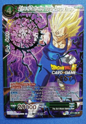 Gold Fest Stamped Prince Of Destruction Vegeta, Prideful Warrior