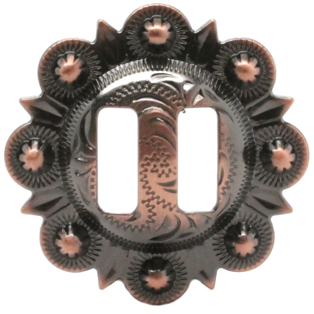 Lot - Diné [Navajo], Sterling Silver + Turquoise Concho Belt, ca. 1940