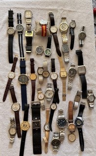 Job Lot Watches Mechanical & Quartz Movement Spares Starting At 99p Auction!