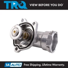 TRQ Thermostat with Housing Assembly Fits Mercedes-Benz