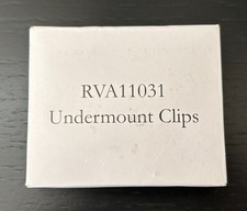 RUVATI Sink Undermount Clips Set Of 8 RVA11031 New