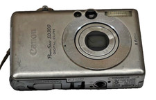 CANON POWER SHOT -SD300 -4.0 MEGA PIXEL-SILVE...