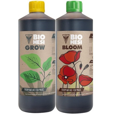 HESI Bio Bloom 1Liter + HESI Bio Grow 1Liter Organischer Dünger (17,48 EUR/l)