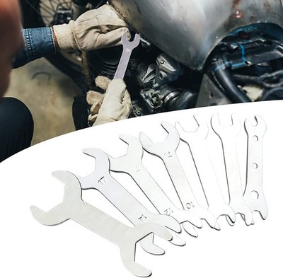 Biqing 12PCS Single END Spanner Set,2mm Super-Thin Open Wrench Flat Combination