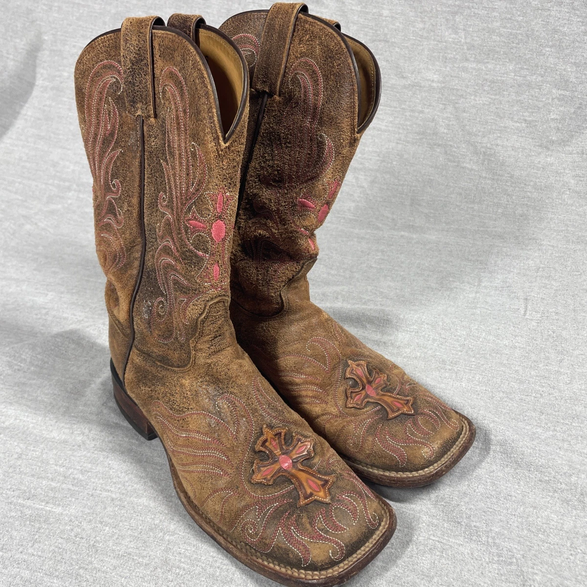 Tony Lama Pink Boots for Women for sale | eBay