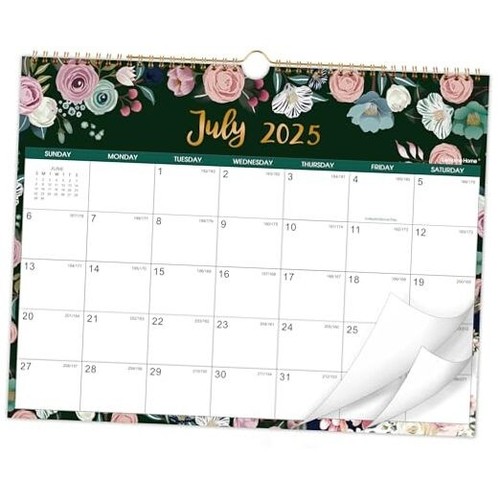 Calendar 2025-2026 - Jul. 2025 - Dec. 2026, Wall Calendar 2025-2026, 18-Month