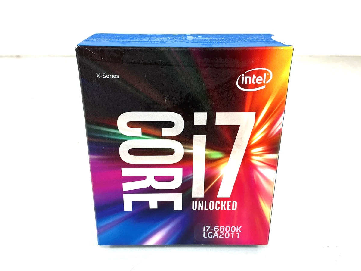 Intel Core i7-6800K Processor Model Computer Processors (CPUs) for