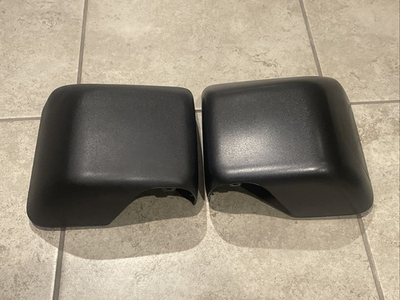 #ad Mirror Cover Cap Trim Matte Black Replacement Fit 18 23 Jeep Wrangler RL Set $25.99