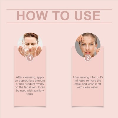 Collagen Peel-Off Mask for Blackheads and Pore Tightening Hydrating with Spatula
