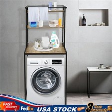 3-Tier Washer and Dryer Shelves Laundry Room Bathroom Space Saver Organizer Rack