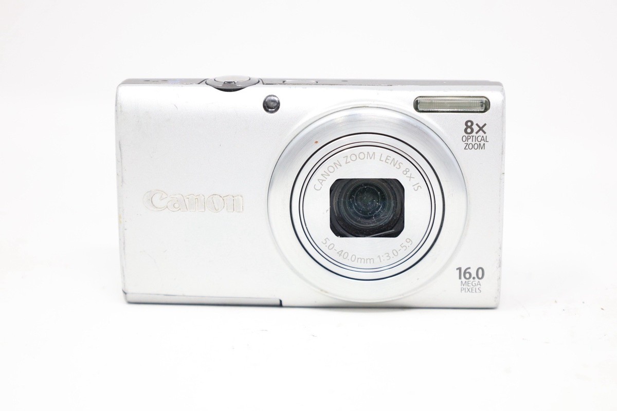 Canon PowerShot A4000 IS Digital Camera 16MP 8x Parts/Read