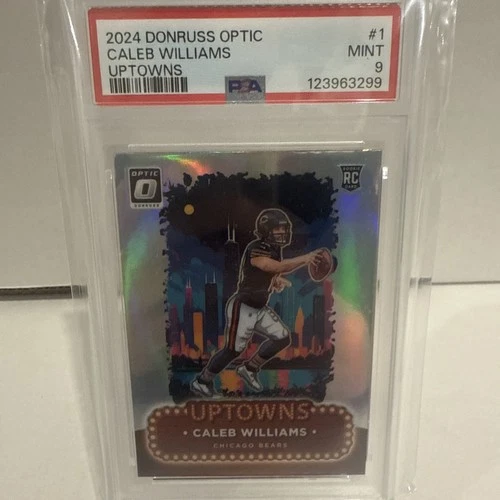 2024 Panini Donruss Optic - Uptowns Caleb Williams #1 (RC) PSA 9