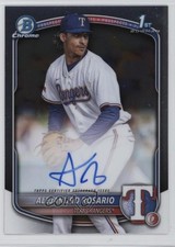 2025 Bowman Chrome Prospect Auto Alejandro Rosario #CPA-ARO Auto 5d5
