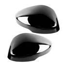 Gloss Black Wing Mirror Covers Caps  Fit For Nissan Pathfinder 2022 2023 2024