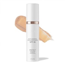 Tinted Moisturizer With SPF 46 Anti-Aging - Tinted Sunscreen for Face - Face Sun