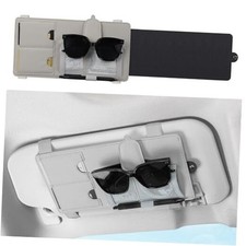 Sun Visor Extender for Car, Sun Blocker with Magnetic Sunglass Holder Gray