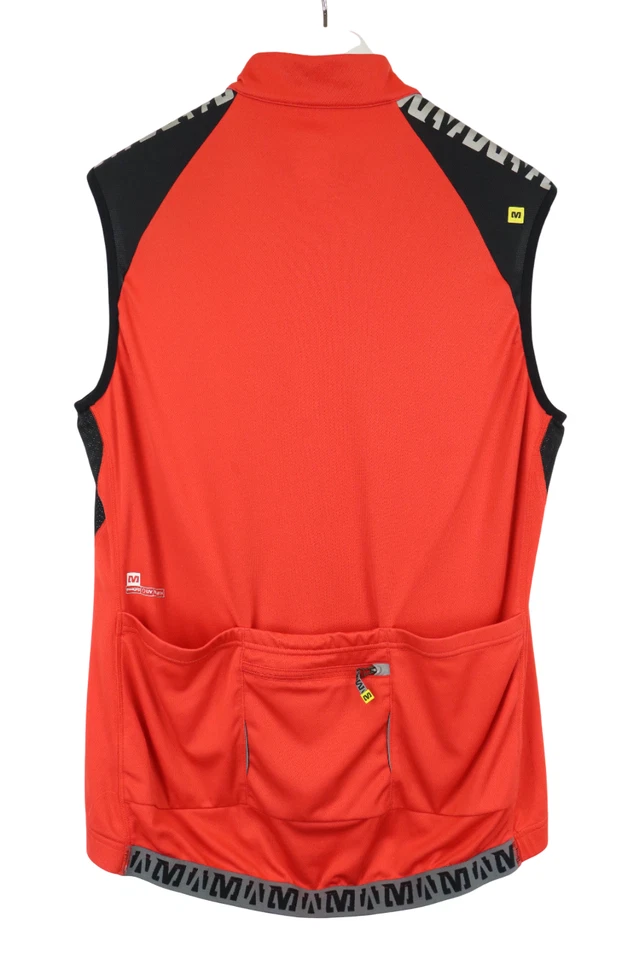 Футболка Mavic Ride Better XL ветрозащитный велосипедный жилет на молнии оранжевая - Изображение 2 из 4