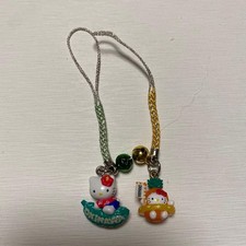 Local-limited Okinawa Hello Kitty strap set of 2 271ccb