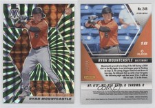 2021 Panini Mosaic Green Swirl Prizm /11 Ryan Mountcastle #245 Rookie RC