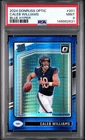 2024 Panini Donruss Optic - Rated Rookie Caleb Williams Blue Hyper Prizm PSA 9