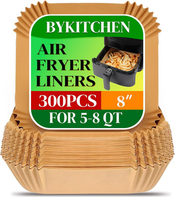 300PCS Disposable Air Fryer Paper Liners for Ninja AF141 5 QT Pro AF181 6.5QT, C