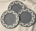 SET OF 3 Villeroy & Boch Castell Switch 3 salad plates 8-1/4 inches Excellent