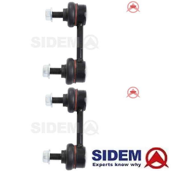 2X Stange/Strebe FüR Stabilisator Sidem 19168 2 PendelstüTzen Stabi FüR Fiat-image