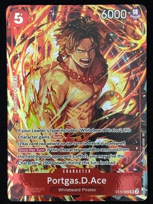 Portgas.D.Ace (ST15-005) (Illustration Box Vol.5) - (OP-PR) - One