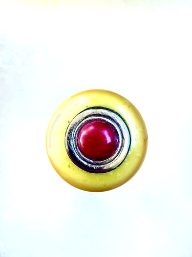 Vintage Catalin Bakelite Steering Wheel Spinner Suicide Brodie Knob Butterscotch