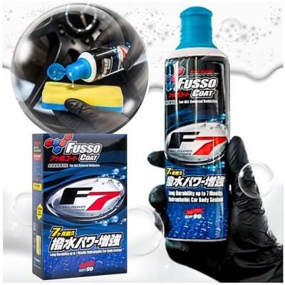 Soft99 Fusso Coat F7 ALLE Farben hydrophobe Beschichtung