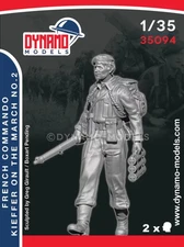 DYNAMO MODEL 35094 WWII FRENCH COMMANDO KIEFFER ON THE MARCH NO. 2 (1 FIGURE)