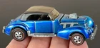 Vintage Hot Wheels Redline 1971 GORGEOUS BLUE Classic Cord - ALL ORIGINAL! WOW!