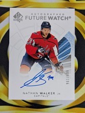 2017-18 SP Authentic Future Watch Autographed Nathan Walker Rookie #179 /999