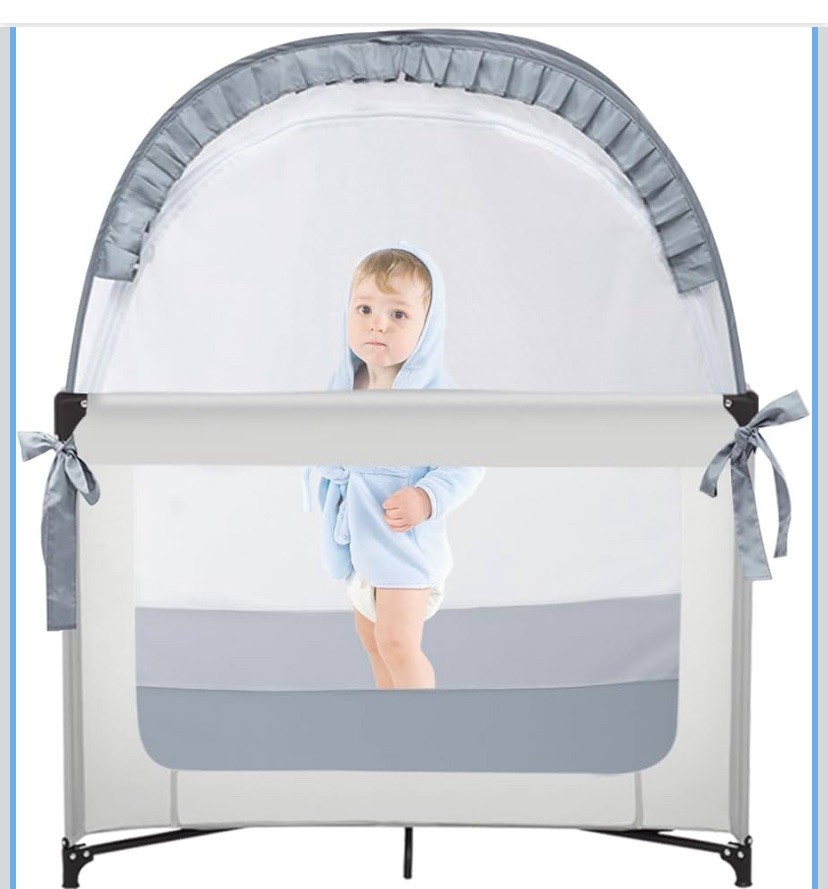 To Keep Baby From Climbing Out, Crib Tent For...