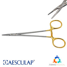 Aesculap BM055R Ryder DuroGrip Needle Holder Straight 6.1″ Very Delicate