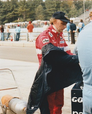 NIKI LAUDA FERRARI WATKINS GLEN PARMALAT HEUER F1 8 X 10 PHOTO BURNS