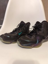 Nike Air Penny Size 7 Youth Black used without box