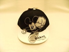 Disney Mickey Mouse Fists Drawing Signature Cap Sport Beach Sun Hat Visor YOUTH