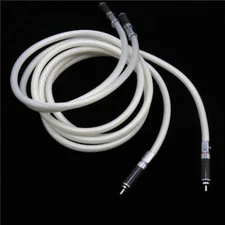 1pair 5N Silver Plated Wire Interconnect Audio Cable HIFI RCA to XLR Cable