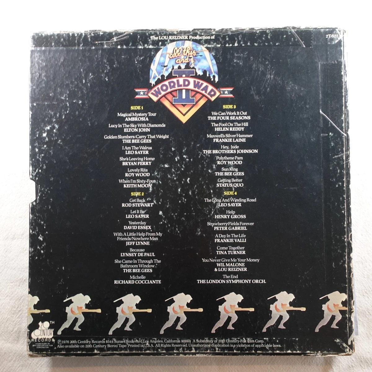 John Lennon Paul Mccartney All This And World War Ii Box Set 20Th Century Album