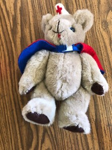 red cross teddy bear