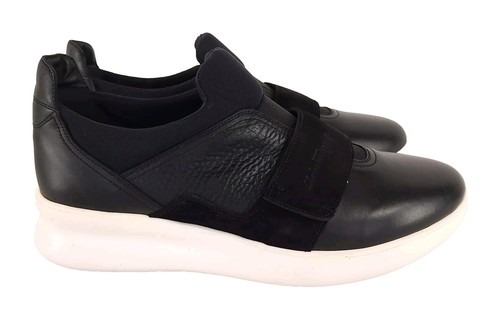 Salvatore Ferragamo Dion Slip On Sneaker Size 43.5 10.5 EE Mens Black $595 - Picture 5 of 17