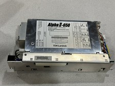 TDK Lambda Alpha II-650 MV6500246A Power Supply 650W 3.3V 35A 5V 20A 24V 5.1V
