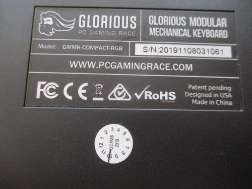 Glorious GMMK-COMPACT-RGB Tastiera da gioco cablata 2019 - Foto 9 di 13