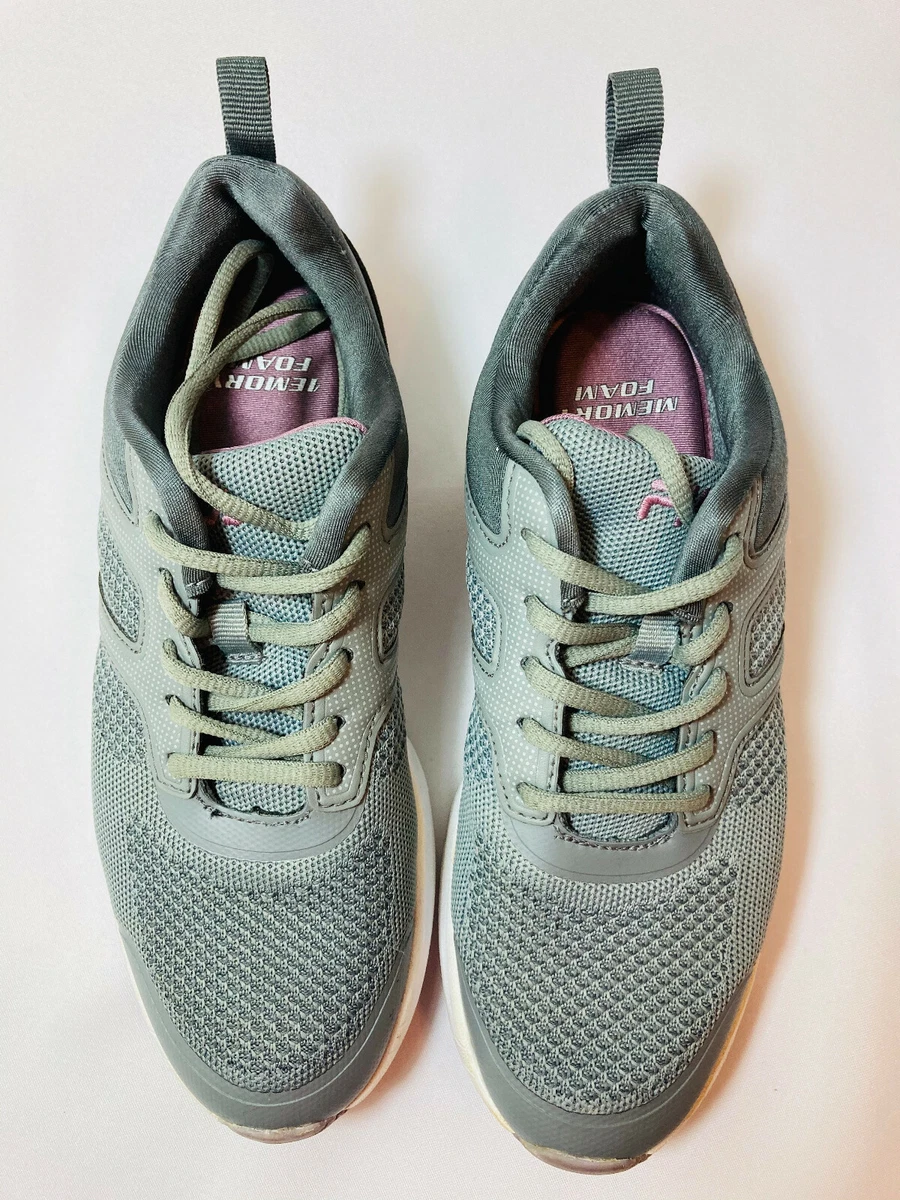 Fila Memory Outreach Running Women s Shoes Gray Green G A
