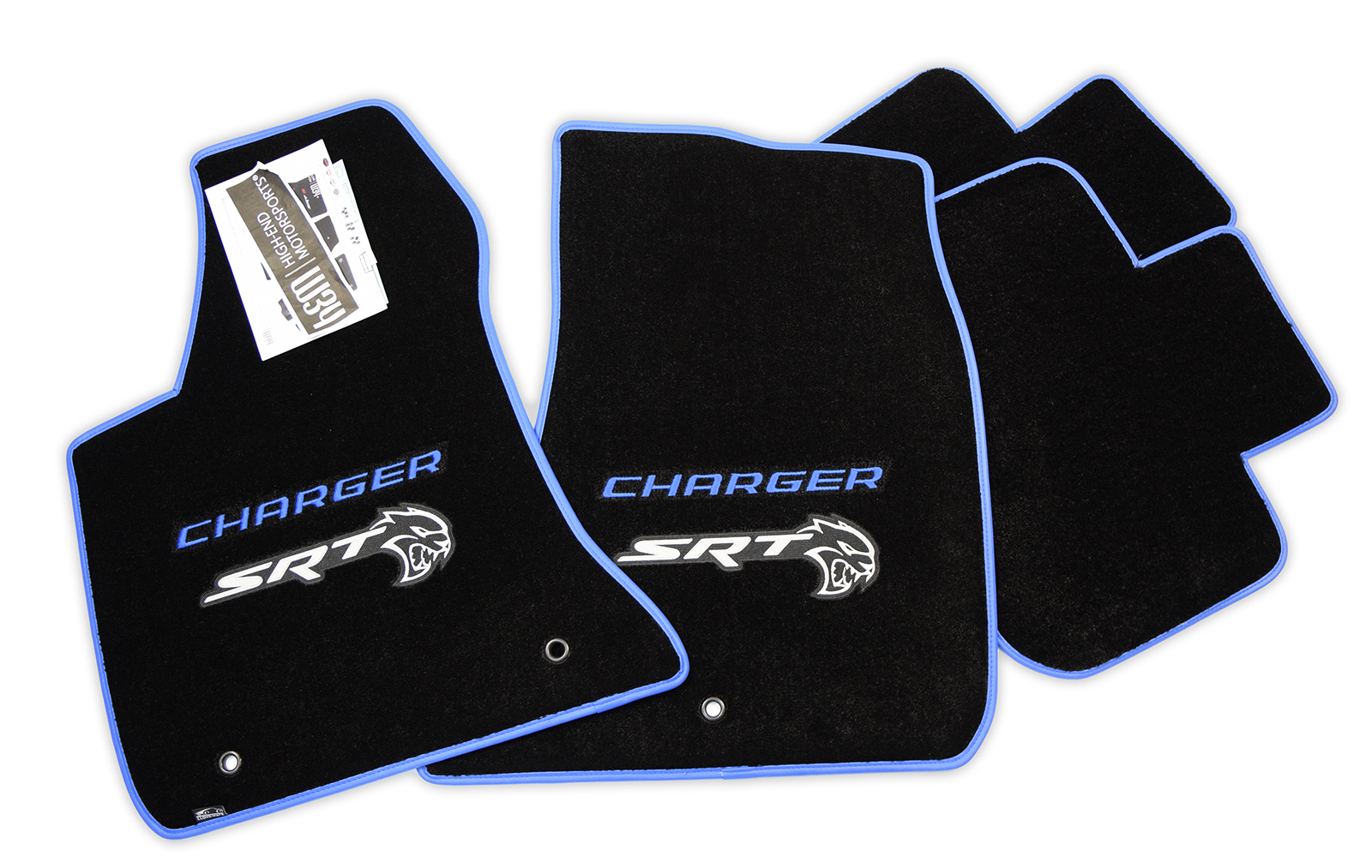 NEW! Dodge Charger SRT HELLCAT Floor Mats 4PC Choose Trim & Logo