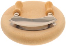 Set Wiegemesserbrett Kräuterbrett rund + Wiegemesser Doppelklinge - ab 17,80 €