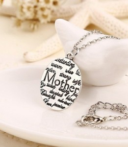 mothers day engraved necklace