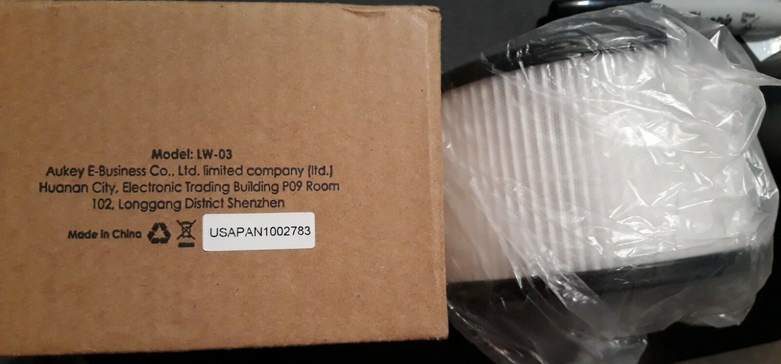 LW03 True HEPA Filter Replacement For Partu Air Purifier 1 Pack New In